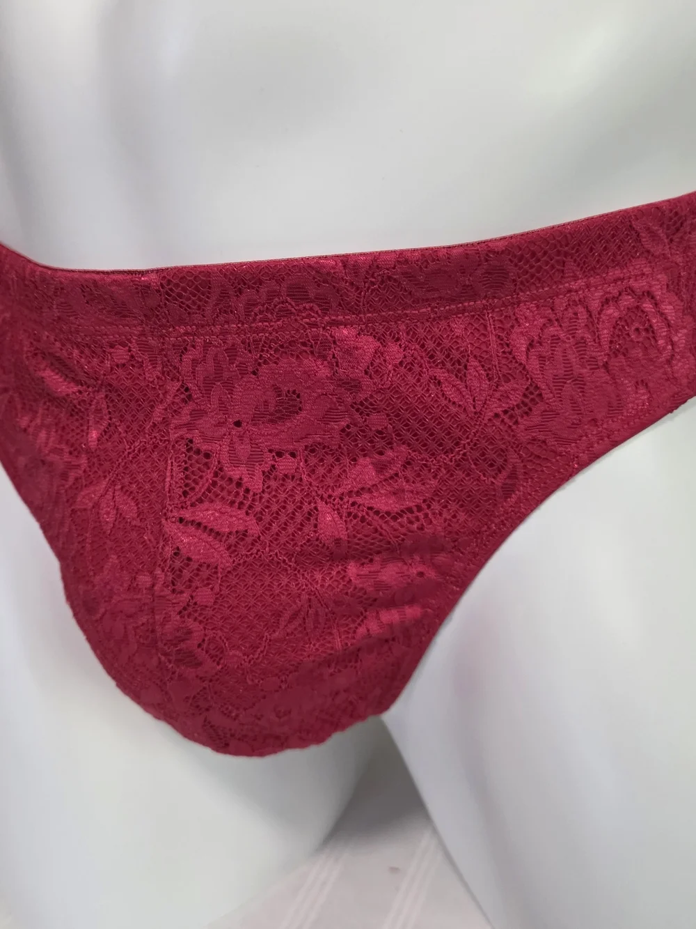 Cosabella Red Men's Lace Tanga Brief - Comfortable Support